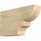 Ekena Millwork Ridgewood Rough Sawn Rafter Tail, Douglas Fir, 4"W x 10"H x 18"L RFT04X10X18RID00RDF - alternate 1